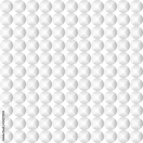 Fototapeta Naklejka Na Ścianę i Meble -  White geometric futuristic texture, seamless background