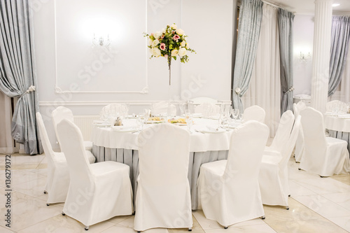 Elegant banquet wedding