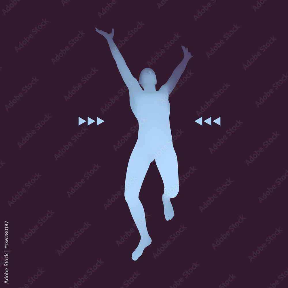 Running Man. Silhouette for sport championship. Running Man. Silhouette for sport championship.