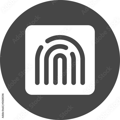 fingerprint icon
