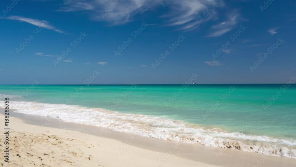 Turquoise water on the Miami South Beach Turquoise water on the Miami South Beach