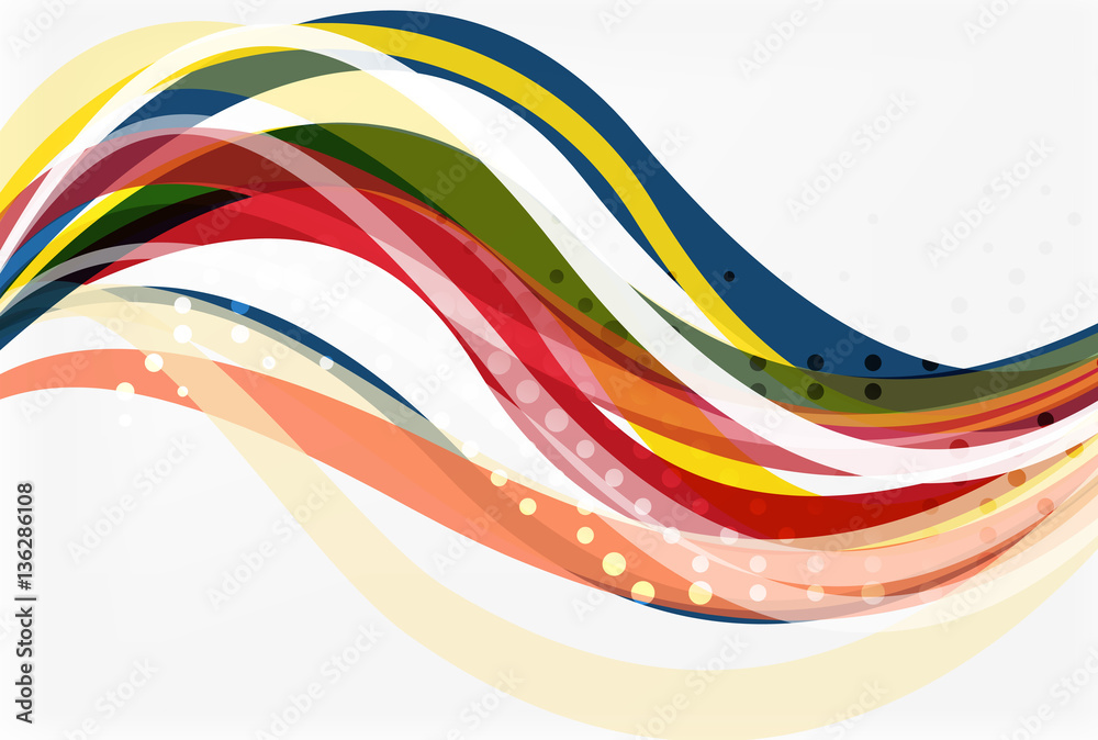 Flowing abstract background Flowing abstract background