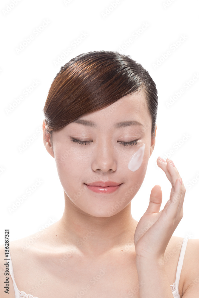 facial makeup of young asian beautiful woman facial makeup of young asian beautiful woman
