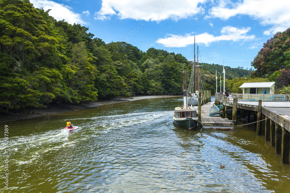 Mahurangi River Side at Warkworth Auckland New Zealand