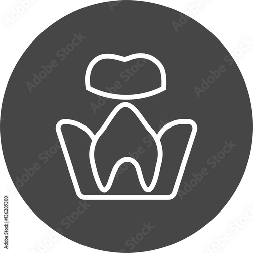 Free Download molar icon - GFXLoad