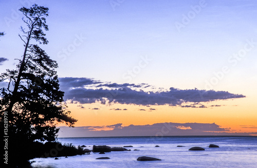 Foto Sunrise, Estonia, coast, Lahemaa NP