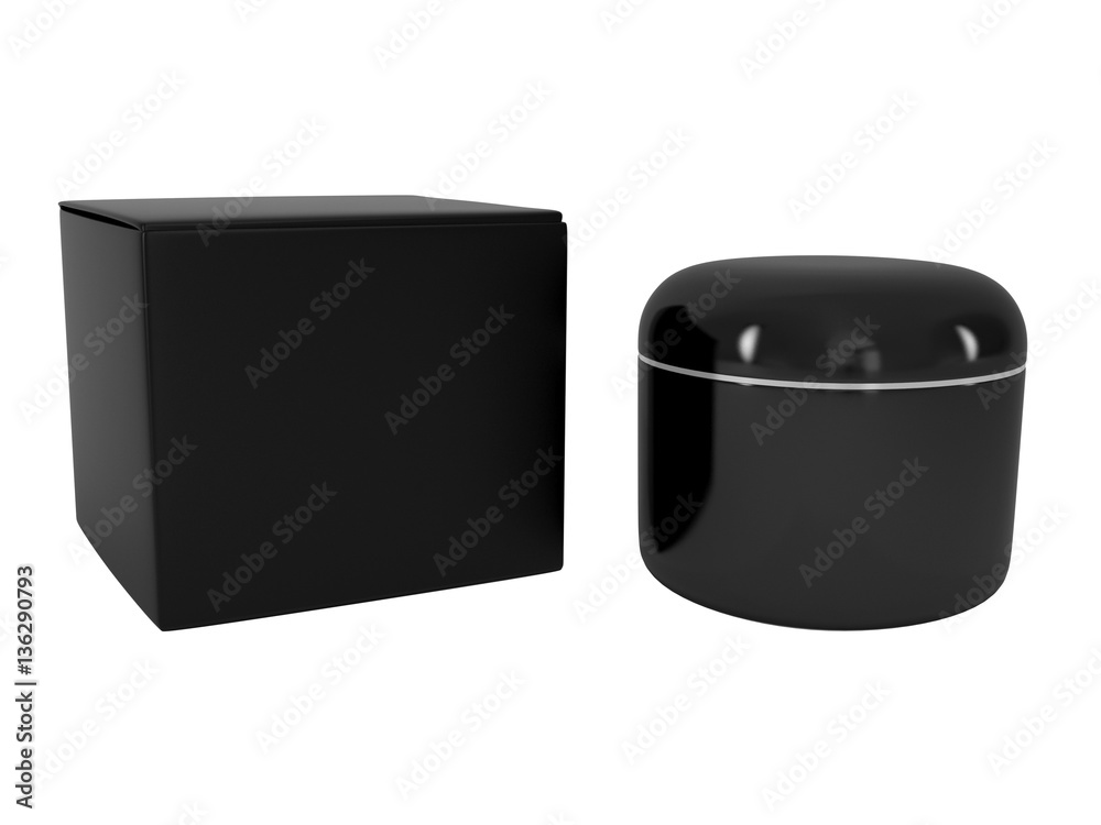 Cosmetic bottle and box Cosmetic bottle and box