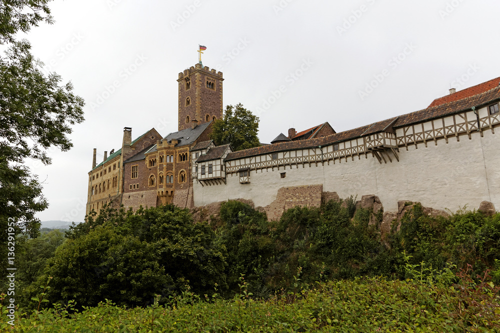 Die Wartburg bei Eisenach in Thüringen, Deutschland