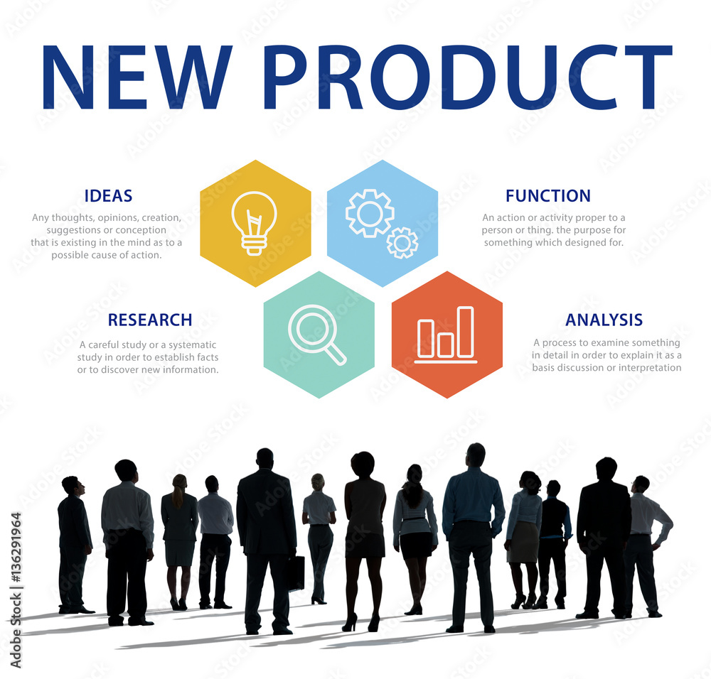 New Product Commerce Launch Promotion Concept New Product Commerce Launch Promotion Concept