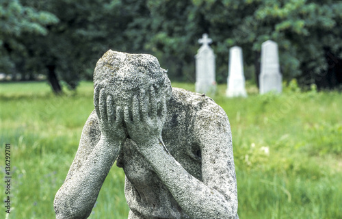 Budapest, cemetery, Hungary photo