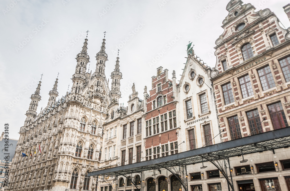 Old city of Leuven Belgium