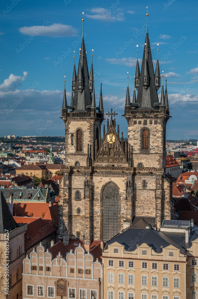 Fototapeta premium Tyn Church in Prague
