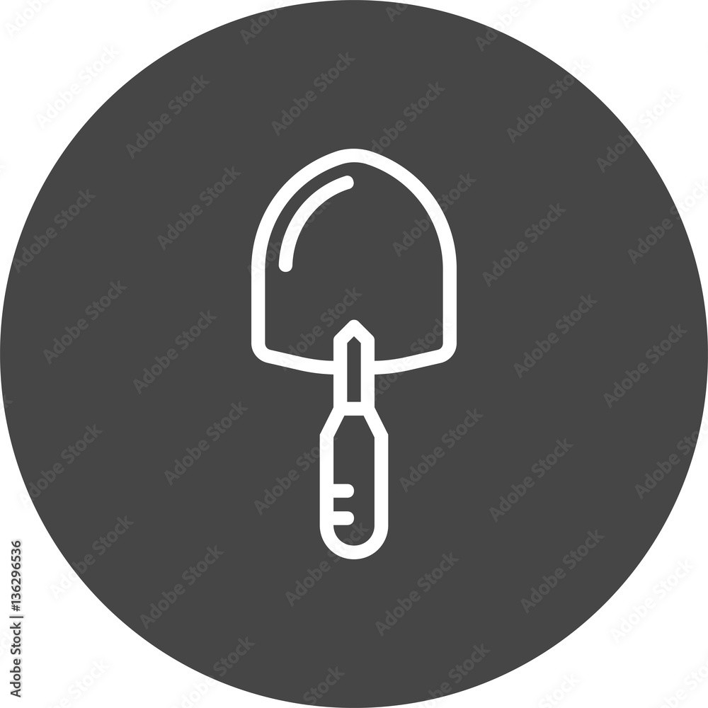 trowel icon trowel icon