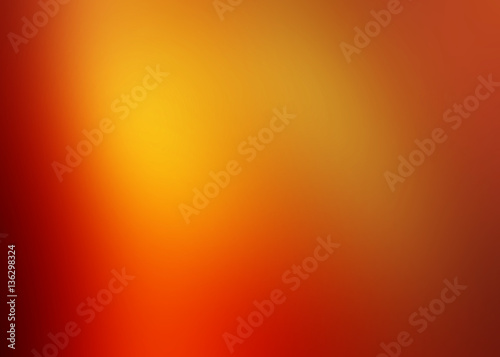Abstract background in orange, yellow and red colors