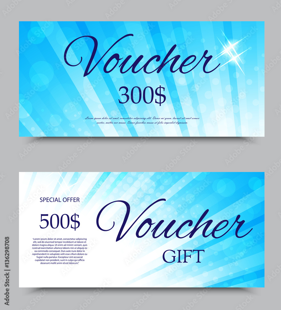 Gift voucher template Gift voucher template