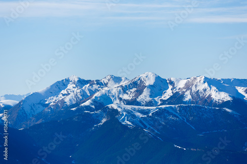 The Pyrenees landscape © castenoid