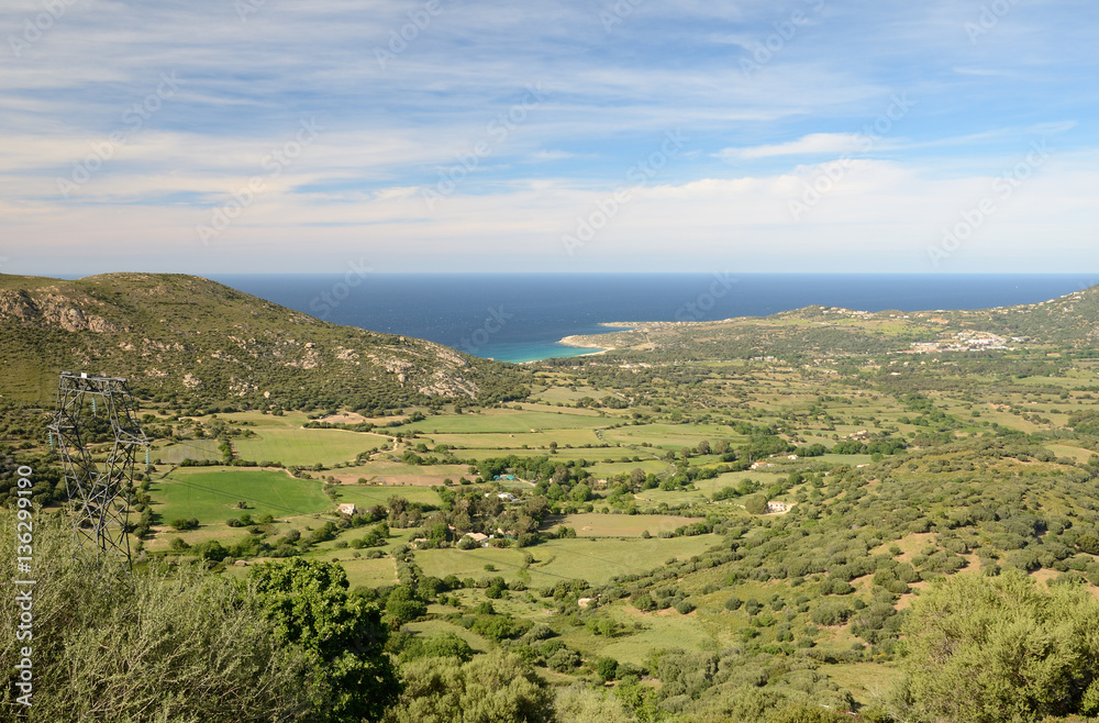 Corsican coast Balagne