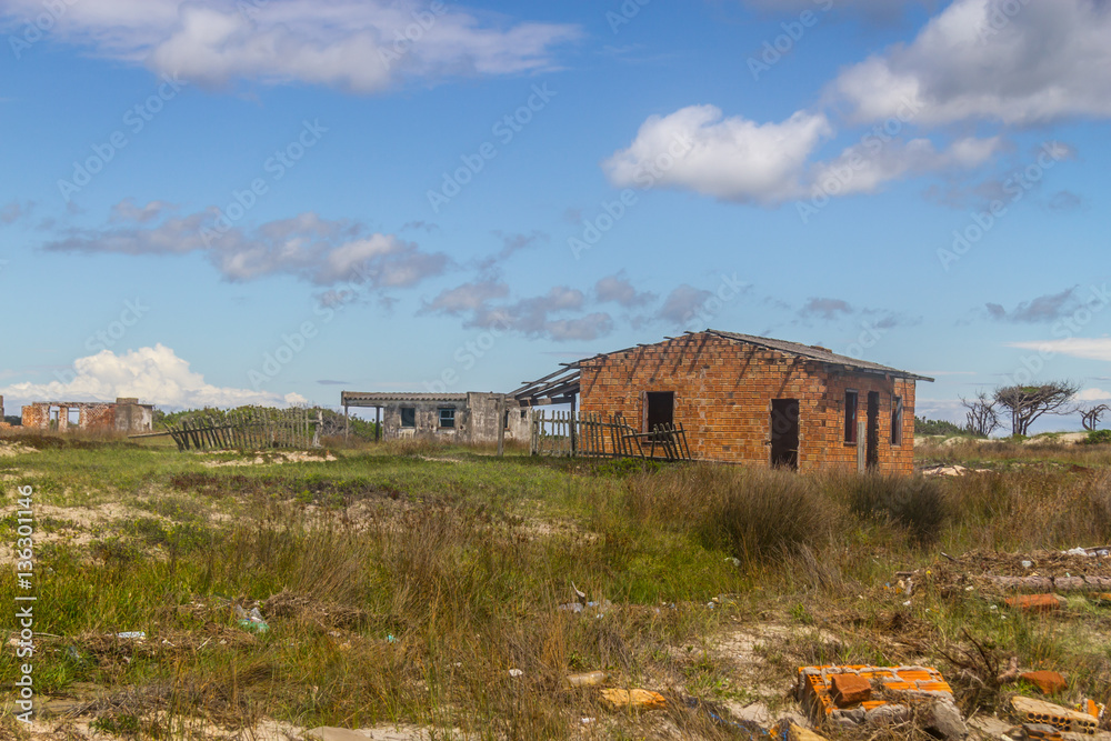 abandoned fisherman village