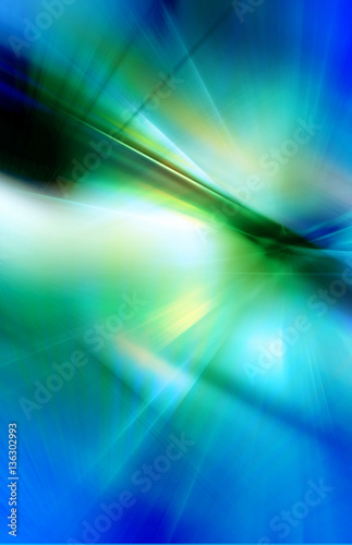 Abstract background in blue and green colors.