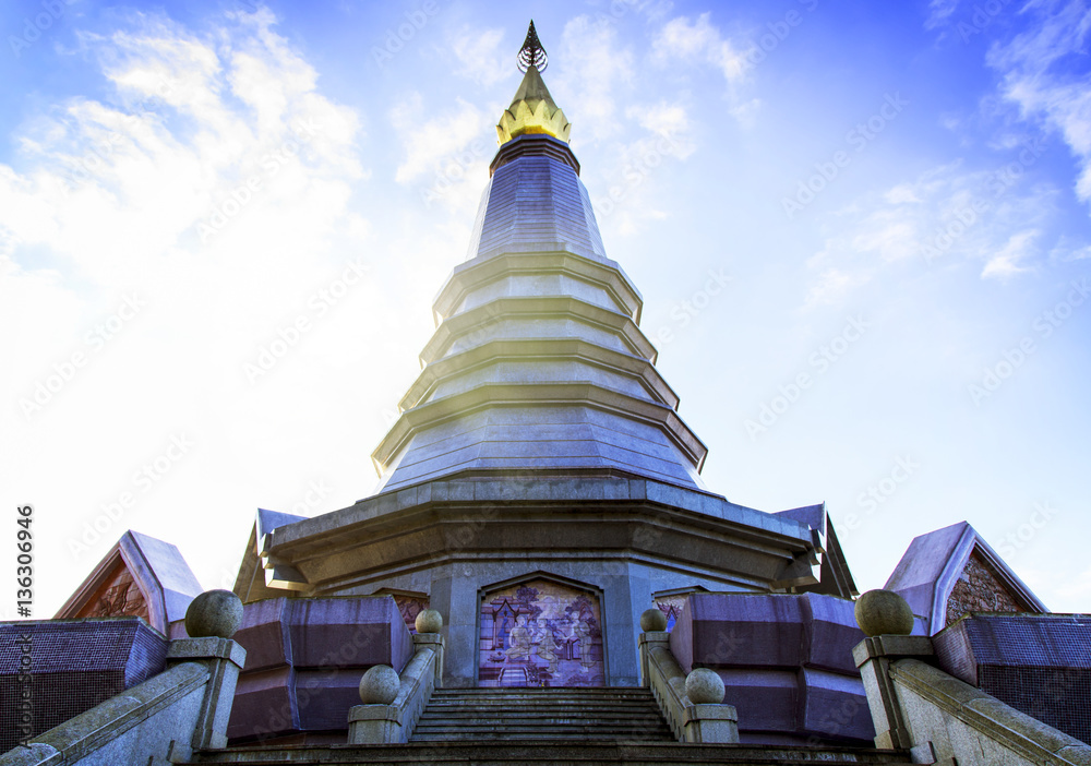 Inthanon mountain, Chiang Mai, Thailand.