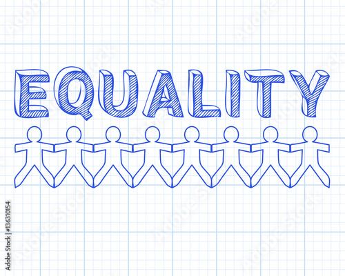 Equality People Graph Paper