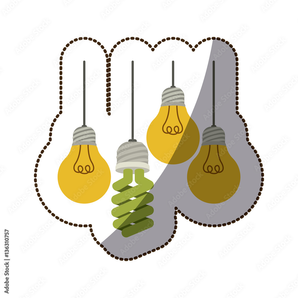 Bulb light energy icon vector illustration graphic design Bulb light energy icon vector illustration graphic design