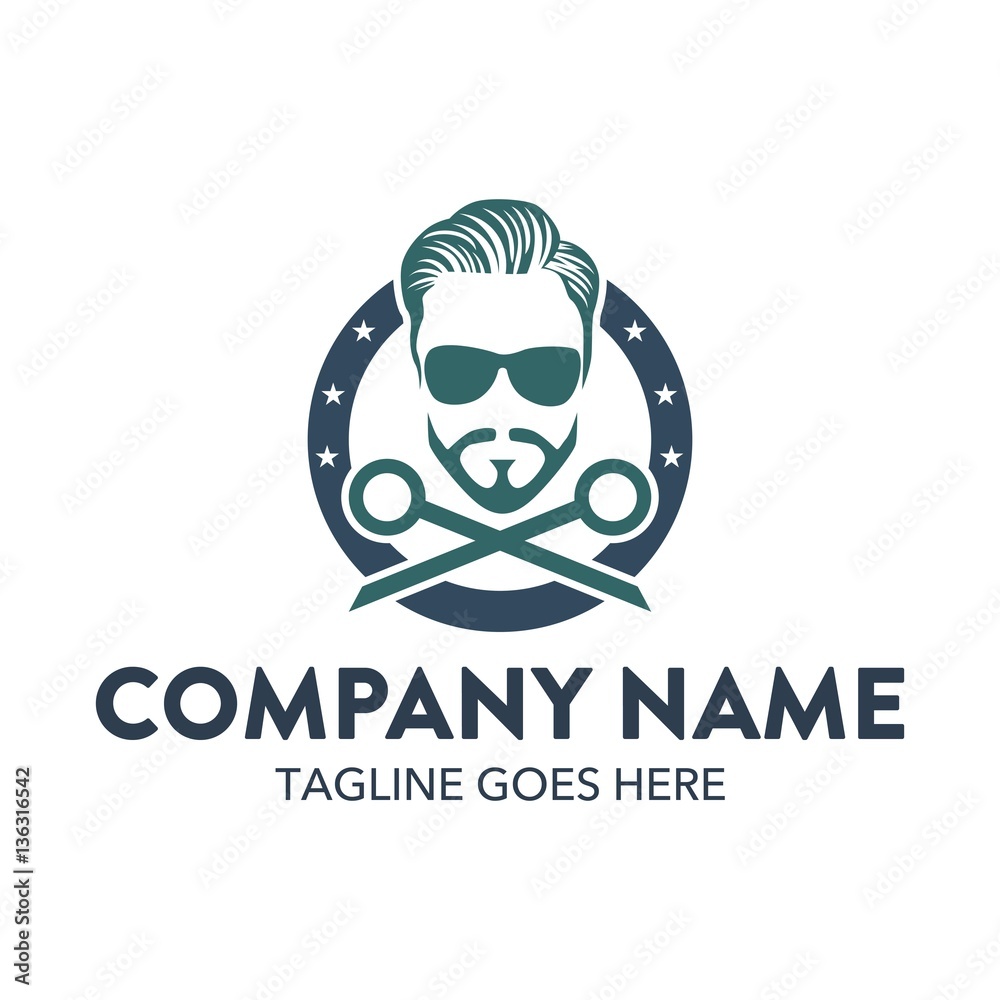 Barbershop Logo Template