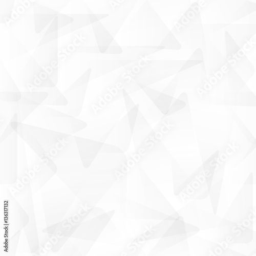 Fototapeta Naklejka Na Ścianę i Meble -  seamless white triangle texture background, vector