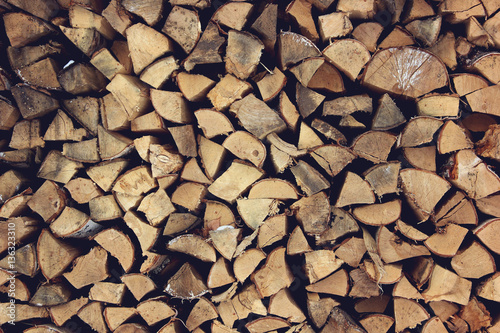 ends of logs,  wooden background.