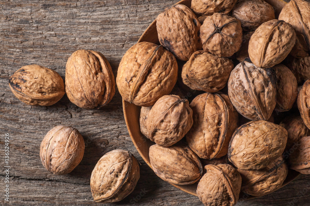 nuts on table nuts on table