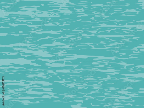 Texture of sea water. Vector illustration
