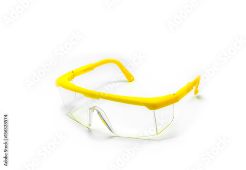 Safety Glasses isolated