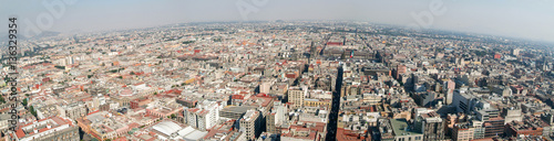 Aerial view of Mexico City