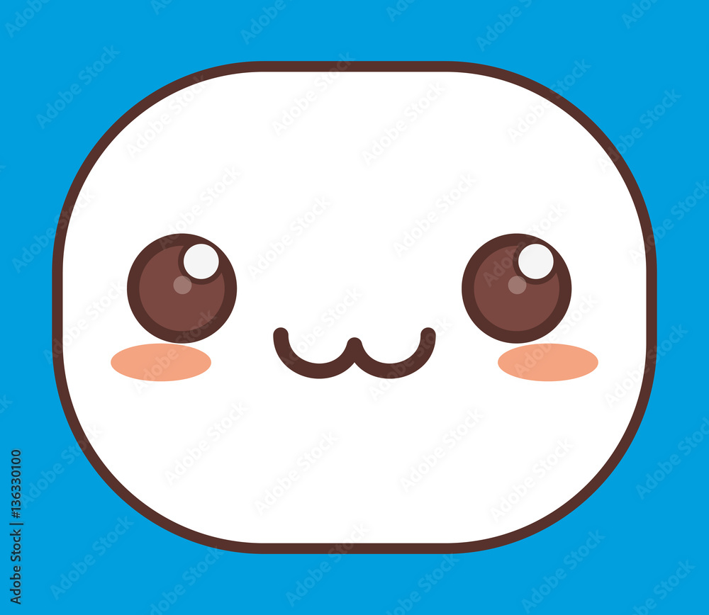 happy face kawaii icon image vector illustration design happy face kawaii icon image vector illustration design
