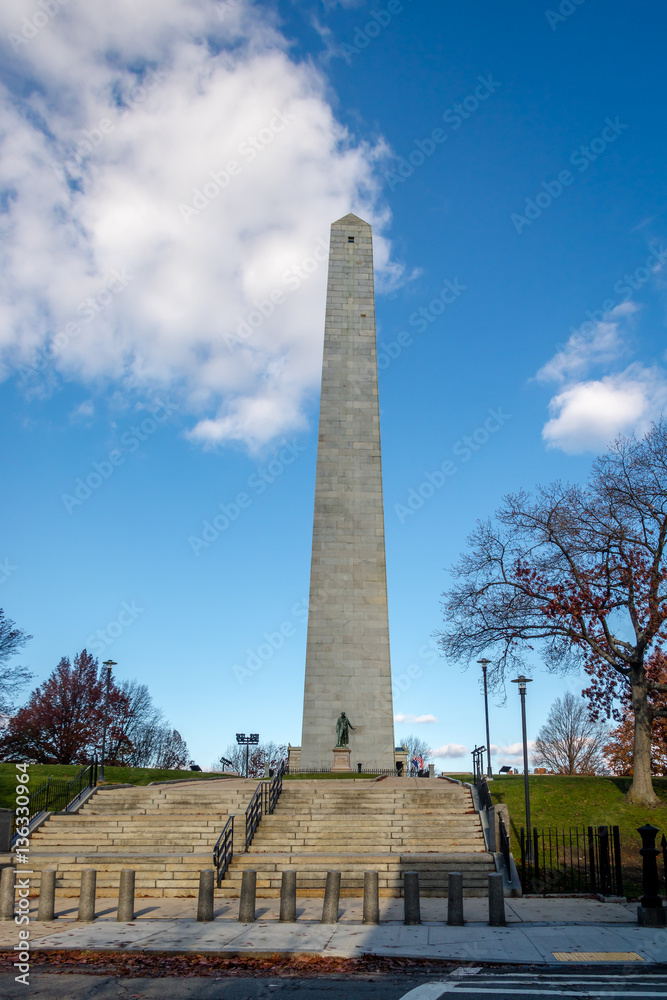 Bunker Hill Monument - Boston, Massachusetts, USA