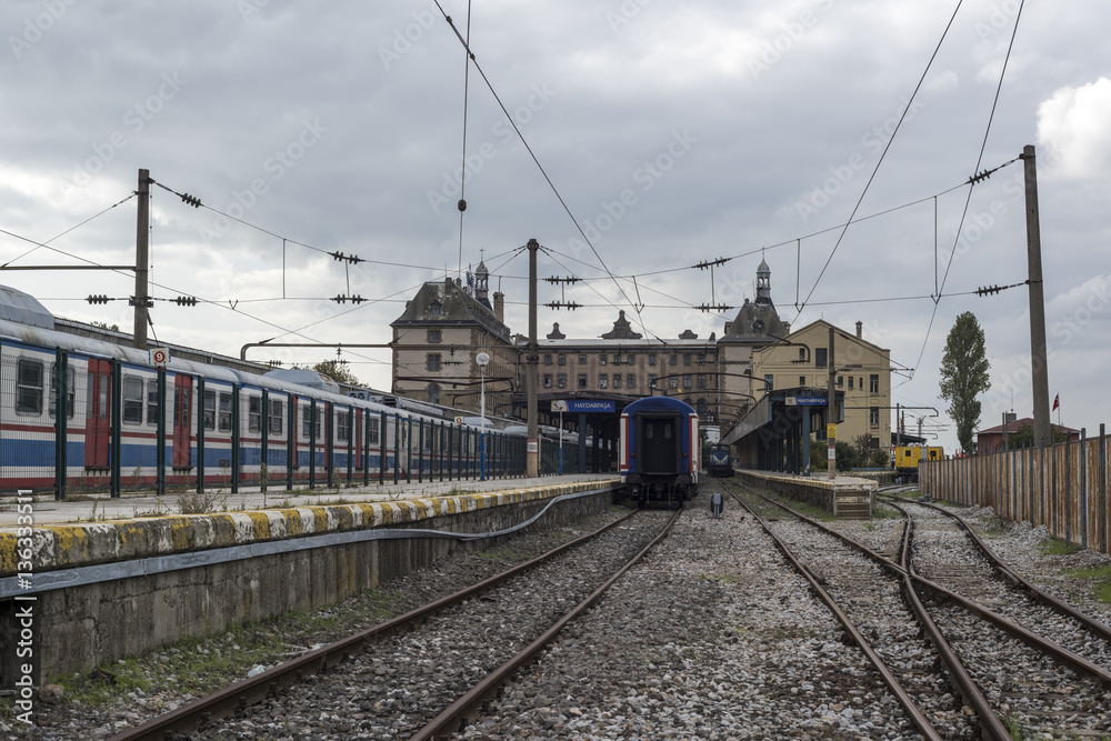 Details of historical haydarpasa train stations Details of historical haydarpasa train stations