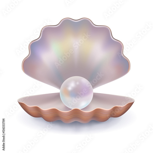 Pearl in open shell