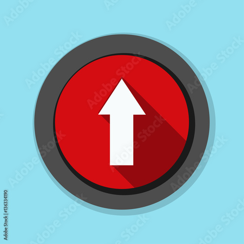 Free Download Ahead Up Arrow sign illustration - GFXLoad