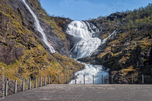 Kjosfossen, Flam, Norway.