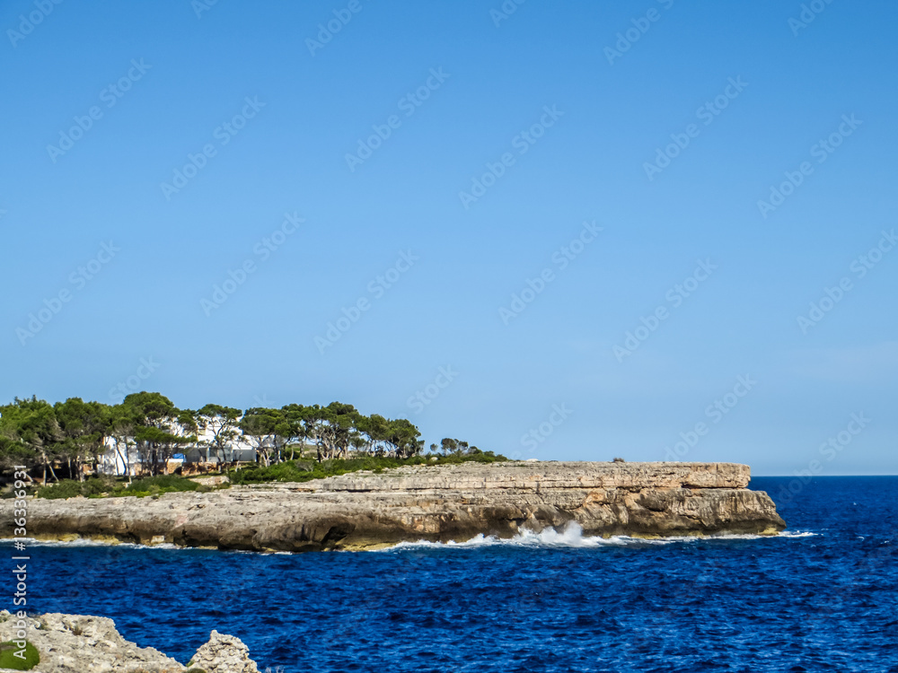 Naklejka premium Landschaft auf Mallorca