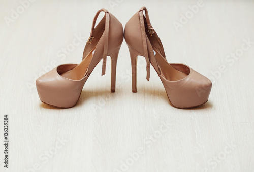 Beautiful luxury high heels