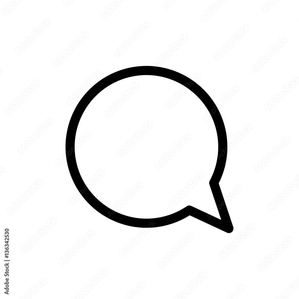 Chat bubble speakbox icon vector illustration graphic design Chat bubble speakbox icon vector illustration graphic design