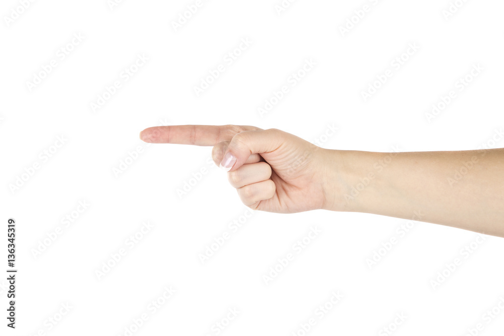 Hand of women on a white background. Isolated. Hand of women on a white background. Isolated.