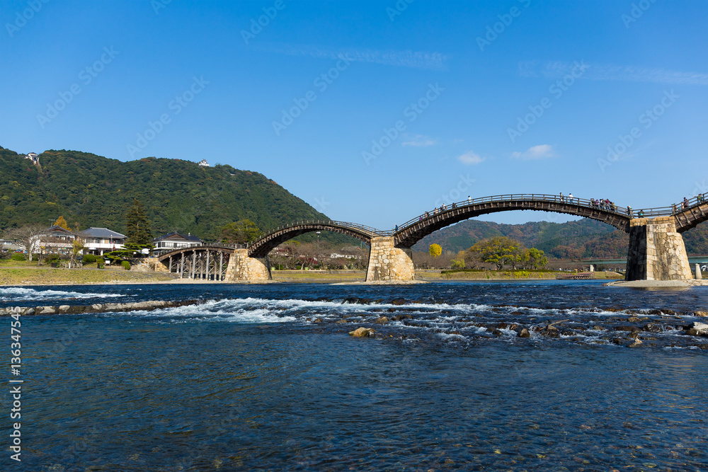 Fototapeta premium Japanese Kintai Bridge
