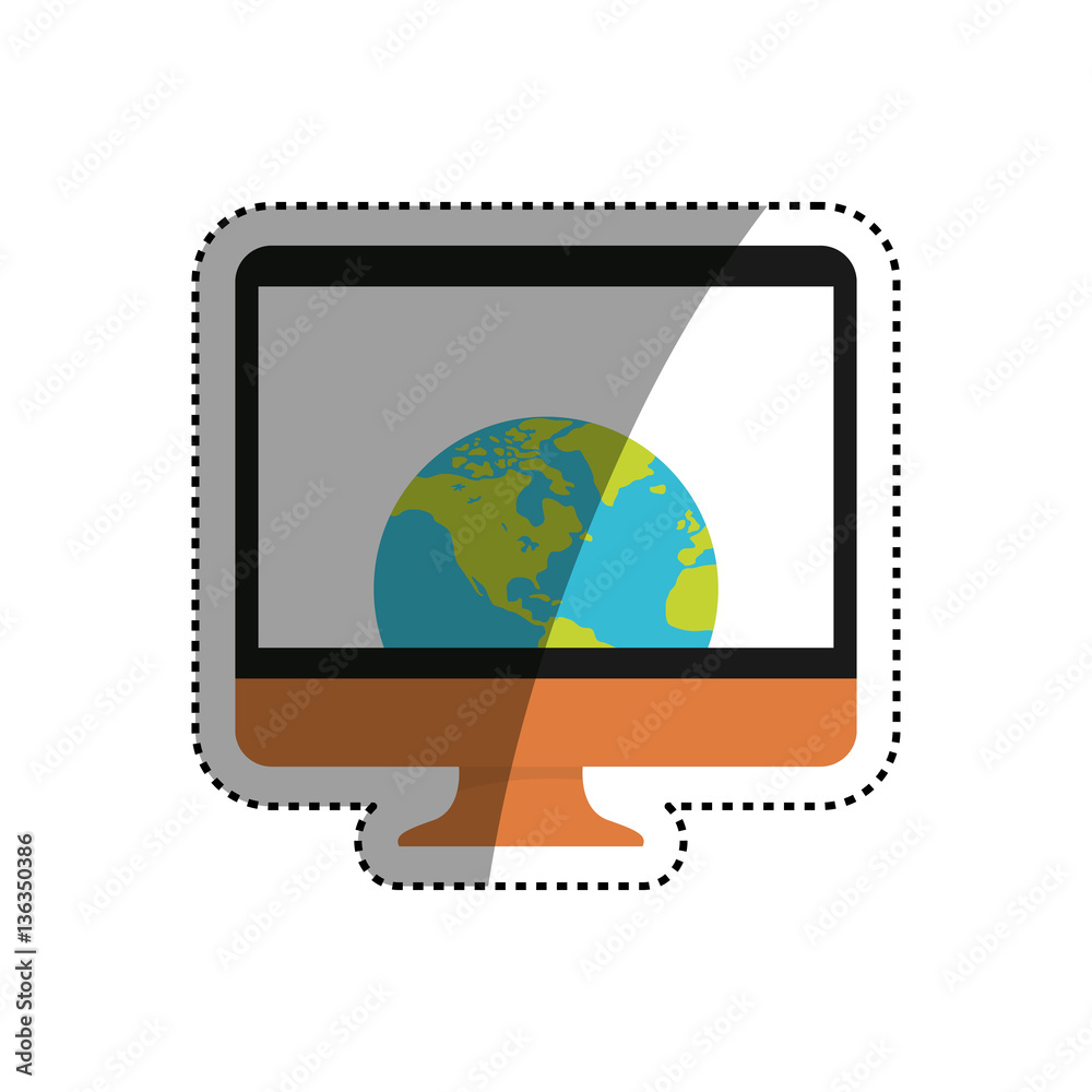 Smart tv technology icon vector illustration graphic design Smart tv technology icon vector illustration graphic design