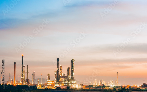 Industrial zone The equipment of oil refining Close-up of industrial pipelines of an oil-refinery plant Detail of oil pipeline with valves in large oil refinery.