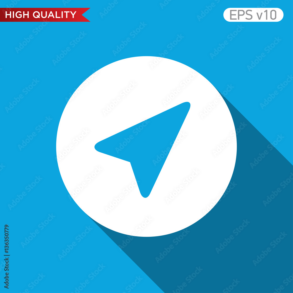 Cursor icon. Button with pionter icon. Modern UI vector. Cursor icon. Button with pionter icon. Modern UI vector.
