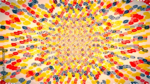 Abstract colors seamless loop animation background