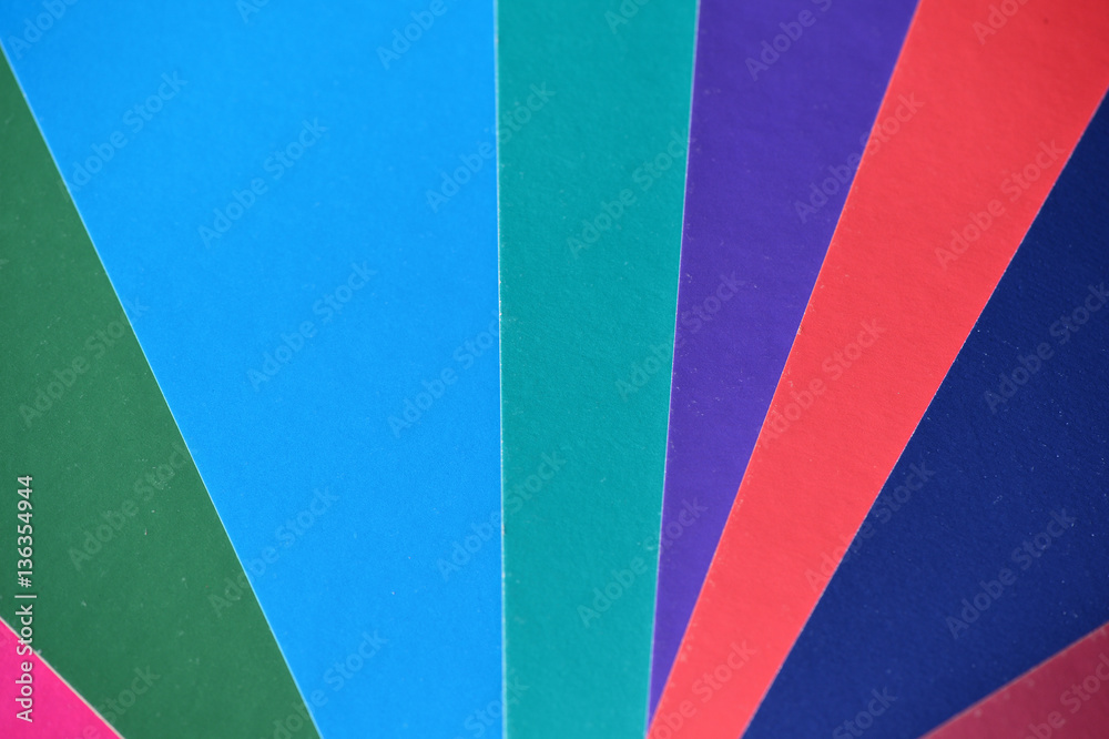 Obraz premium Multicolor background from a paper of different colors
