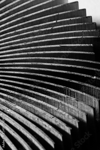 Obraz na płótnie aluminum metal sheets abstract fine art texture w salonie
